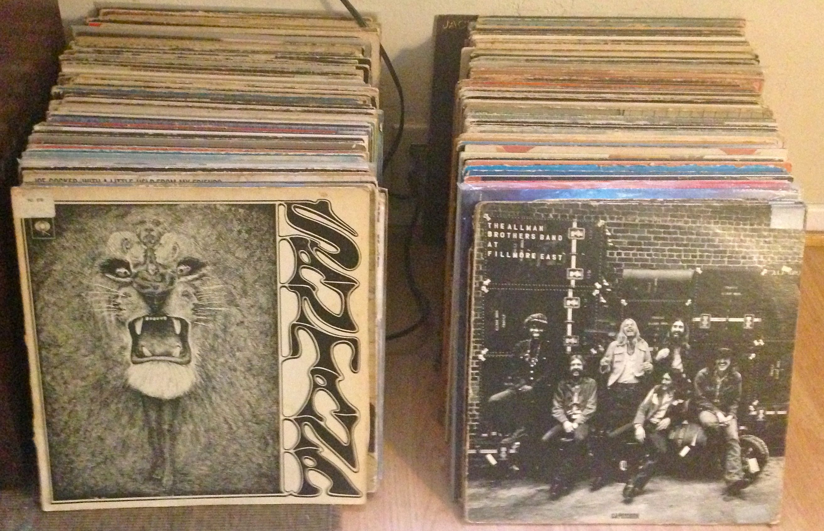 My Aging LP Collection - Great Music!